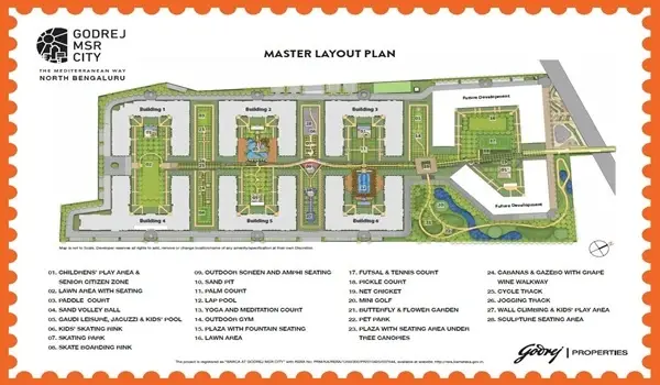 Barca at Godrej MSR City masterplan