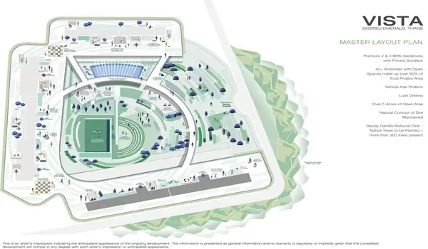 Godrej Emerald masterplan