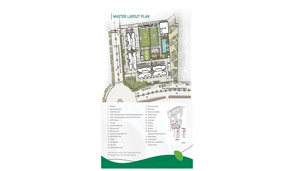 Godrej Green Cove masterplan