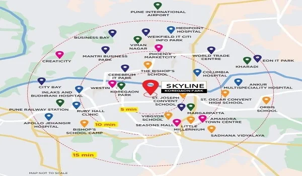 Godrej Skyline location map